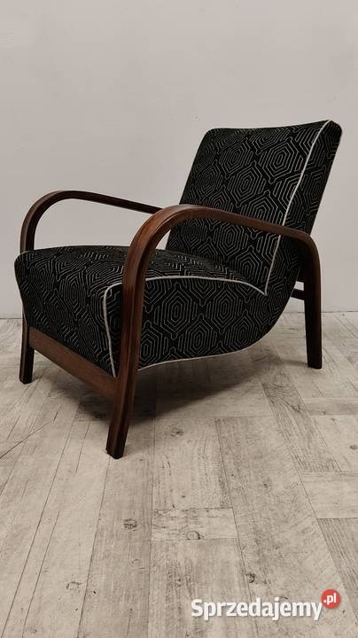 fotel fotele art deco vintage lata 50te design łódzkie Radomsko