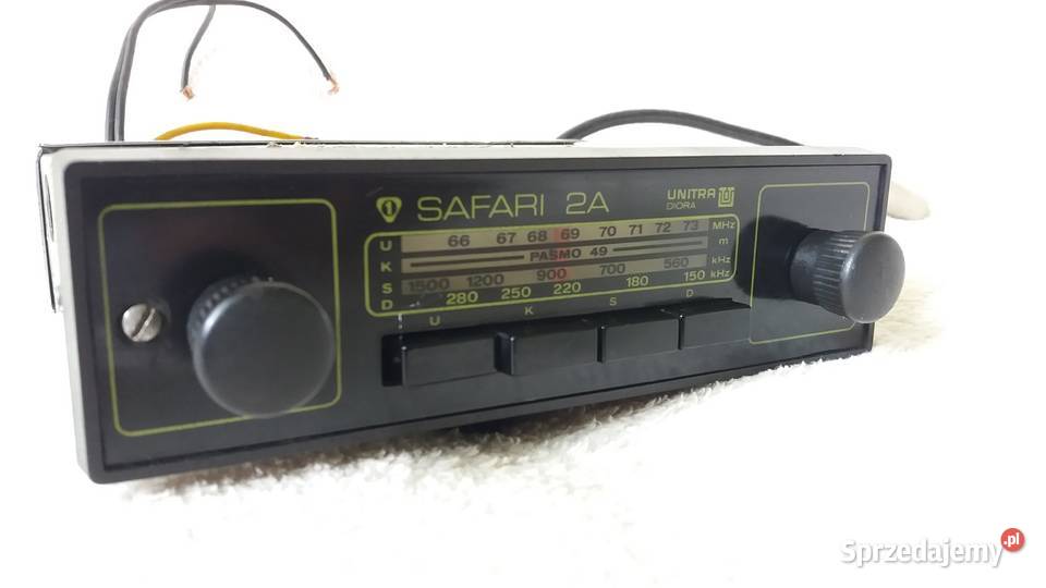Safari 2 UNITRA Diora Radio samochodowe lata mazowieckie Płońsk