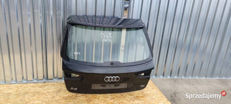 KLAPA TYLNA TYŁ AUDI A6 C7 AVANTKOMBI LY9B ORG Przystajń