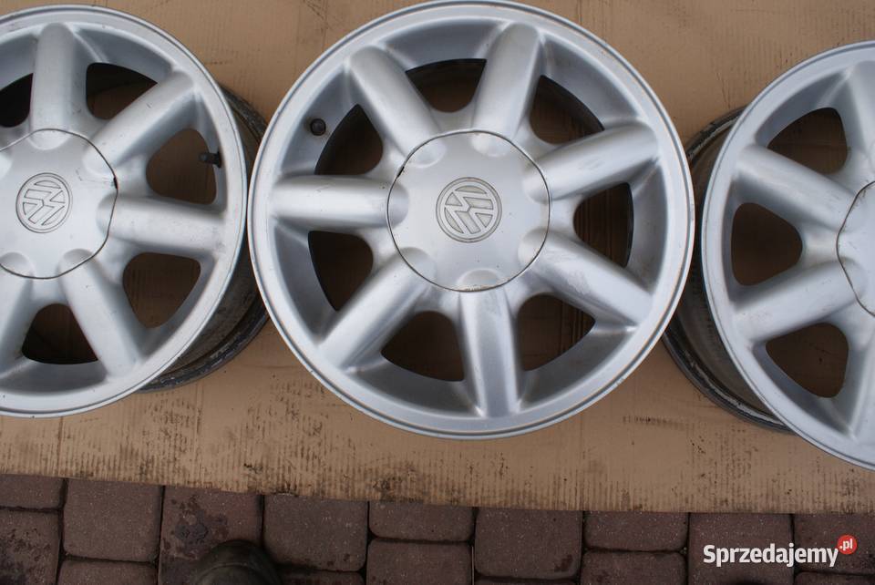 Alufelgi 6Jx14 4x100x571 ET45 VW Polo Golf Średnica 14" Nozdrzec