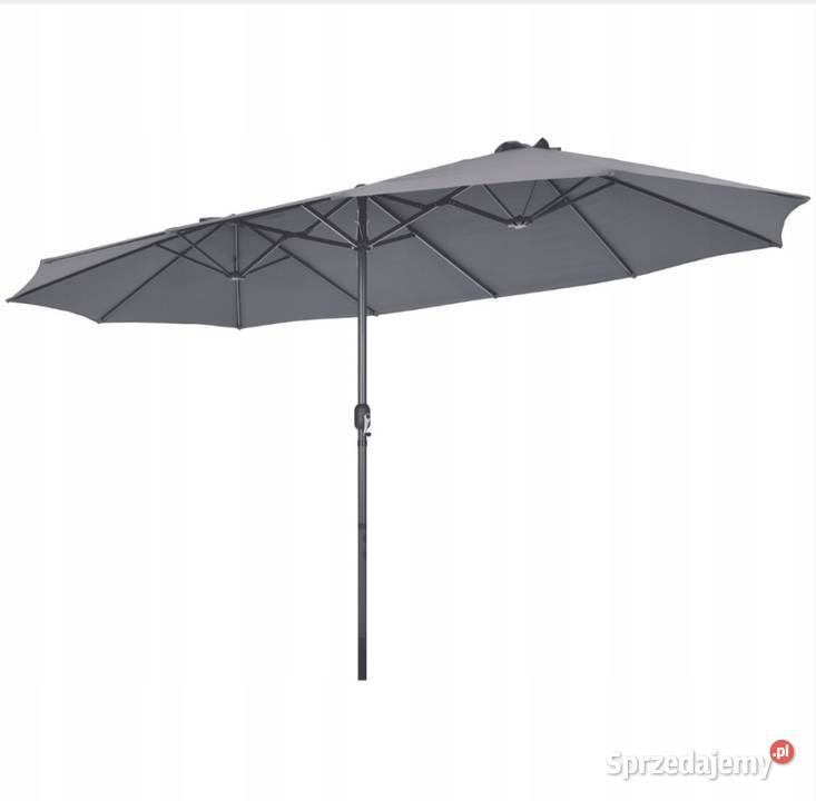 Podwójny parasol z korbą Parasol ogrodowy Gorzów Wielkopolski
