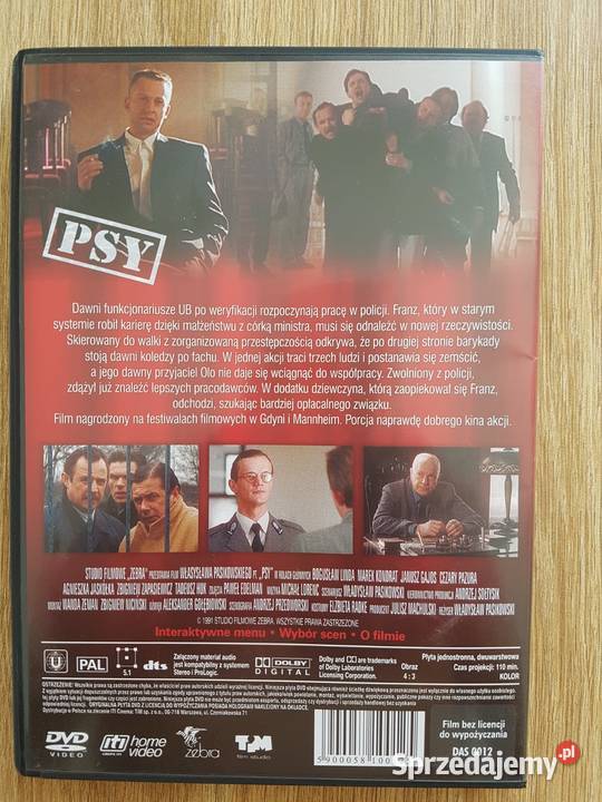Film PSY DVD Filmy Gdańsk sprzedam