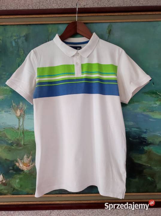 koszulka casual slim fit lift polo z Odzież codzienna