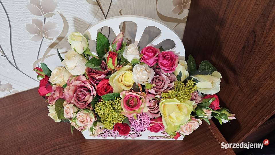 Bukiety w skrzyneczkach Łęgowo