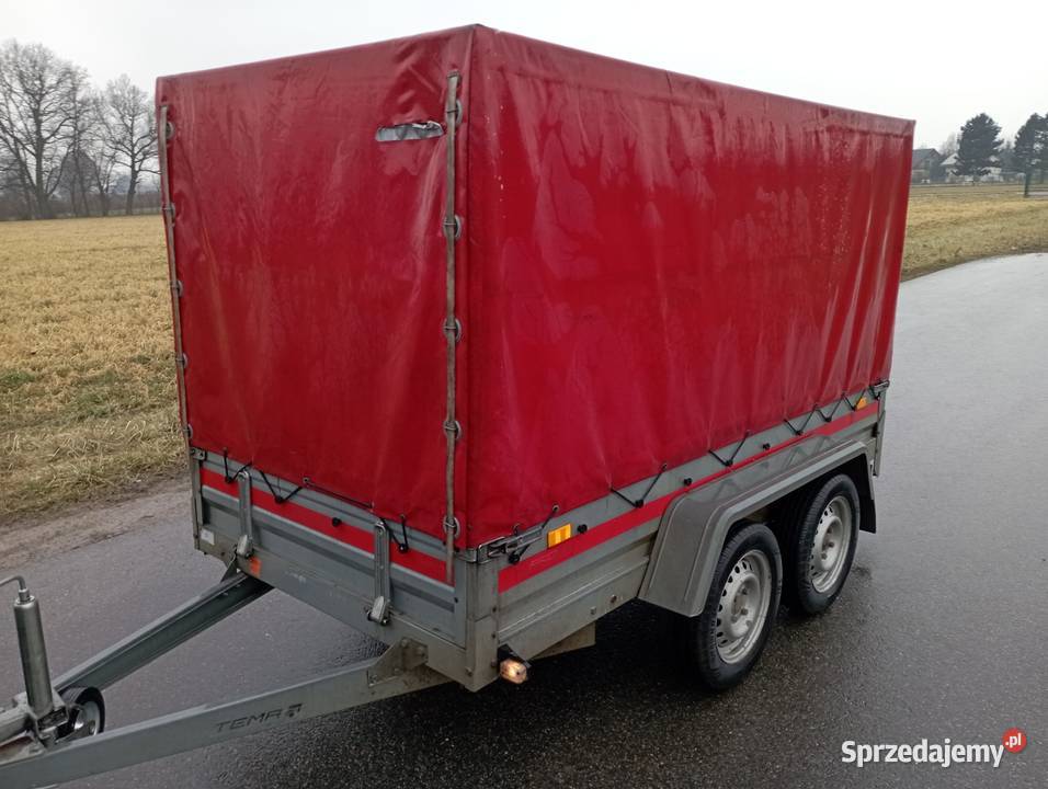 Sprzedam przyczepę 2016r temared 265x130 śląskie Czechowice-Dziedzice