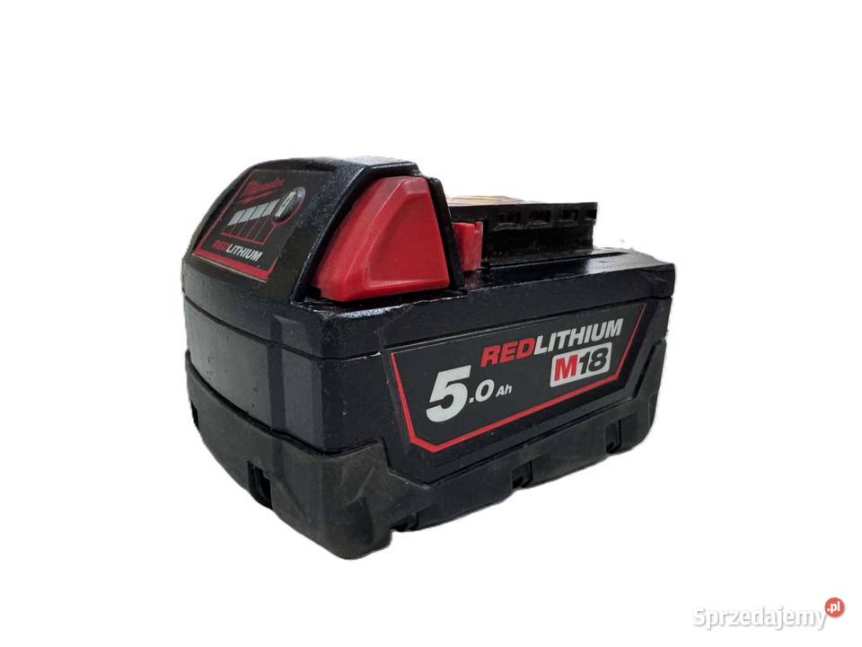 Akumulator LiIon Milwaukee 18 V 5 Ah M18B5 Akumulatory Elbląg