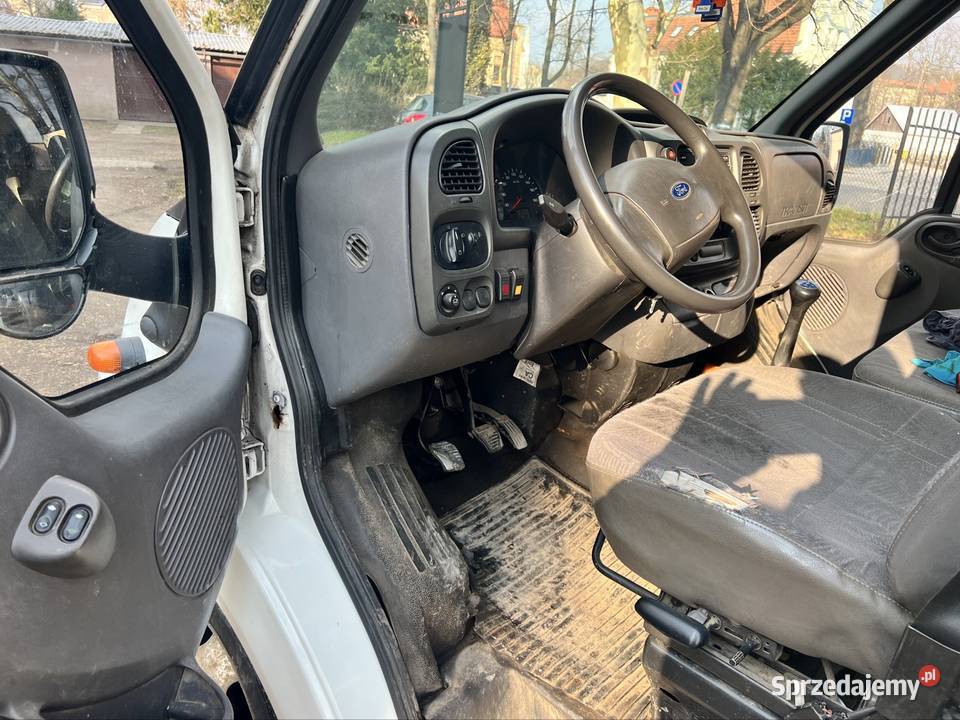 Ford Transit doka 6os HDS kiper hak Rok produkcji 2003 dolnośląskie