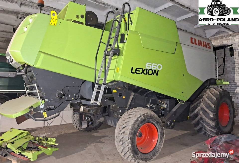 KOMBAJN ZBOŻOWY CLAAS LEXION 660 2014 1894 H nieuszkodzony