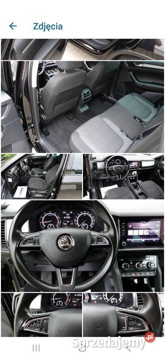 Kodiaq lift czujnik parkowania Wola Paprotnia