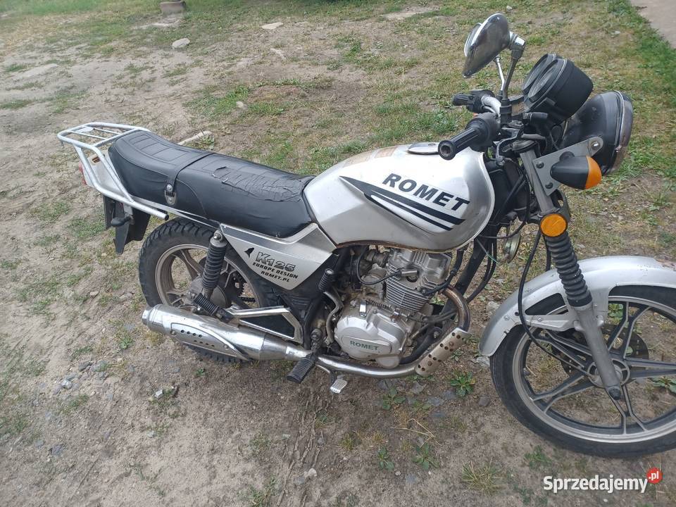 Sprzedam motor romet K125 łódzkie Rawa Mazowiecka