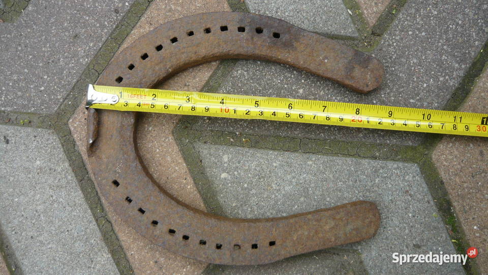 Zestaw duża i mała podkowa ogromna stara sprzedam