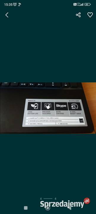 Laptop Starogard Gdański sprzedam