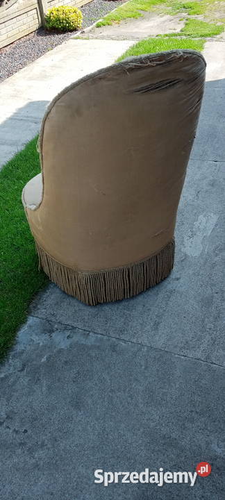 Stary antyk fotel ala napoleon wielkopolskie Ostrów Wielkopolski sprzedam