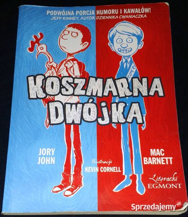 Koszmarna dwójka Jory John Mac Barnett miękka Chełm sprzedam