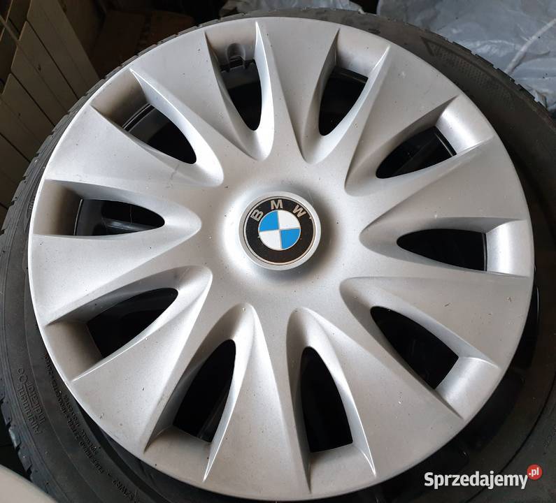 BMW felgi stalowe 16 nowe i BMW kolpaki oryginal Motoryzacja Bochnia sprzedam