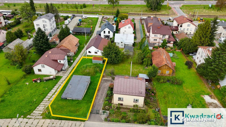 Działka Sanok 562m2 szambo sprzedam