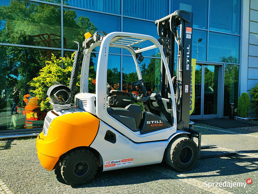 wózek widłowy Still RX 7030T 3 tony LPG triplex małopolskie Kęty