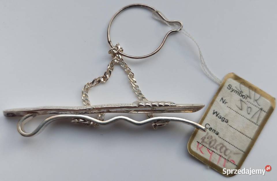 Spinka do krawatu POLSILVER srebro 925 nie Warszawa sprzedam