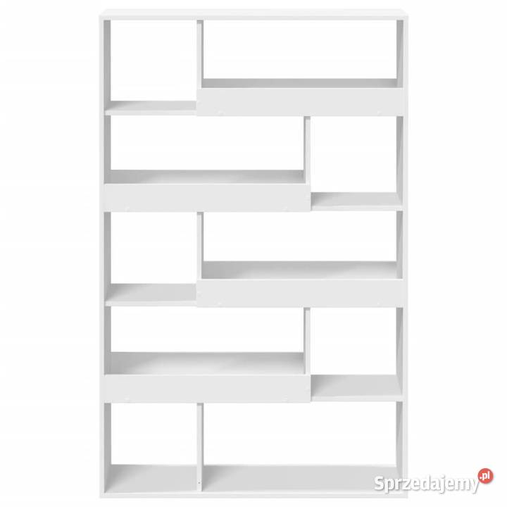 Regał biały 100x33x1565 materiał drewnopochodny Warszawa