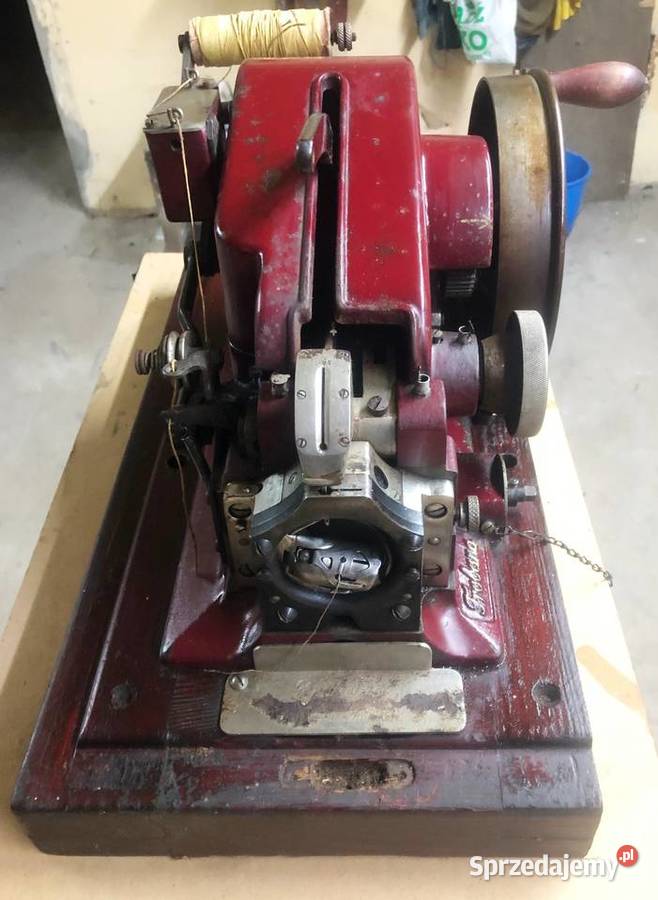 Frobana Gritzner dublerka zabytkowa maszyna małopolskie Kalwaria Zebrzydowska