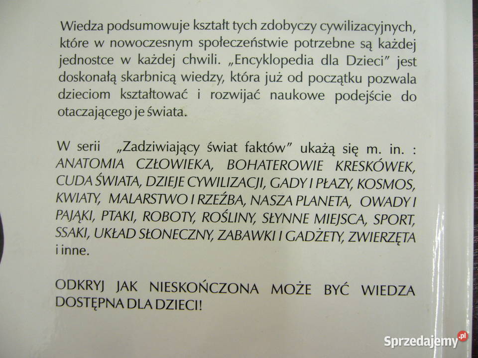 Encyklopedia dzieci Ptaki mazowieckie Warszawa sprzedam
