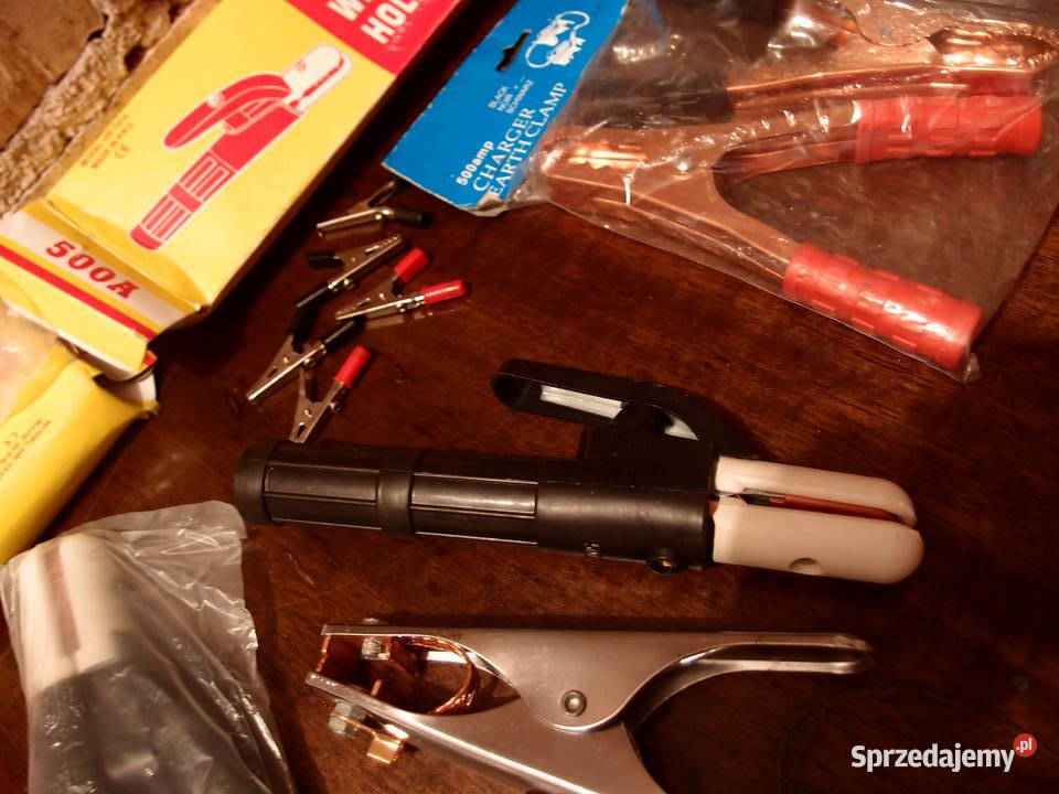 Zaciski do akumulatora rączka uchwyt spawalniczy