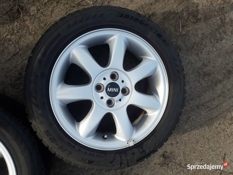 Koła Mini Cooper 4x100 R16 opony zimowe 19555 Ostrołęka