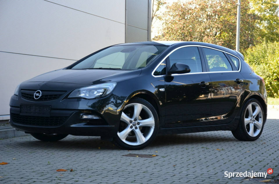 Opel Astra Czarna Opłacona 14T 140 Sport Edition łódzkie Kutno