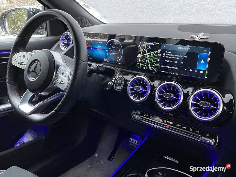 MercedesBenz GLA 180 d AMG Line salon Polska elektrochrom. lusterko wst. Warszawa