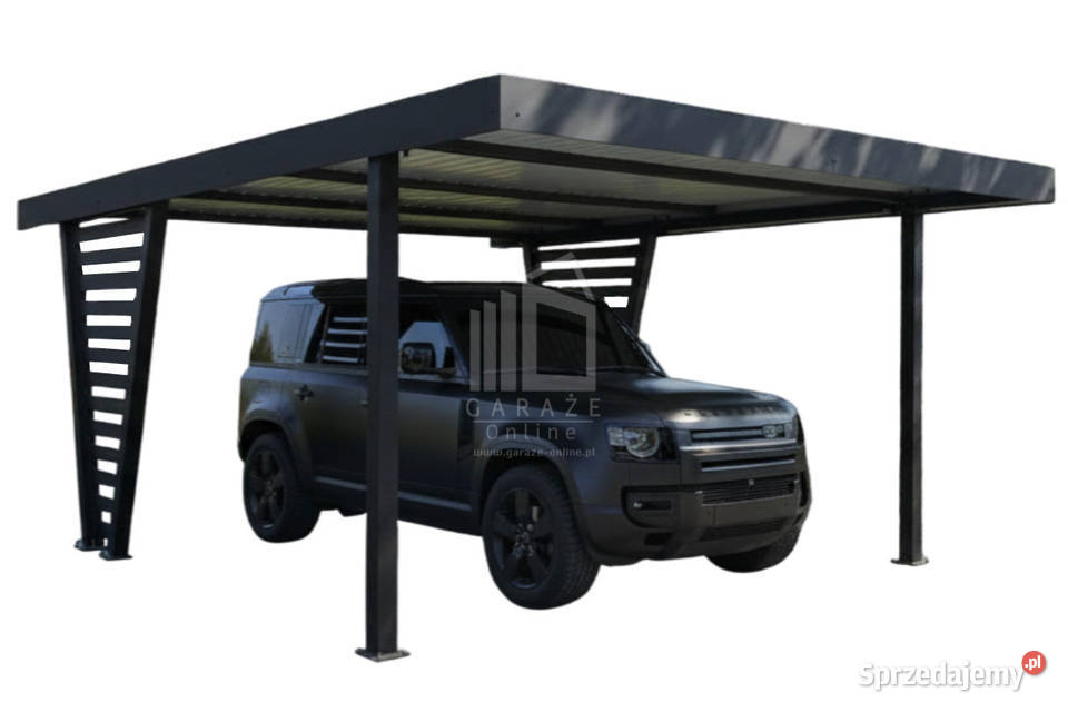 Carport V PREMIUM 45x45m Wypełnienie panelami Grudziądz