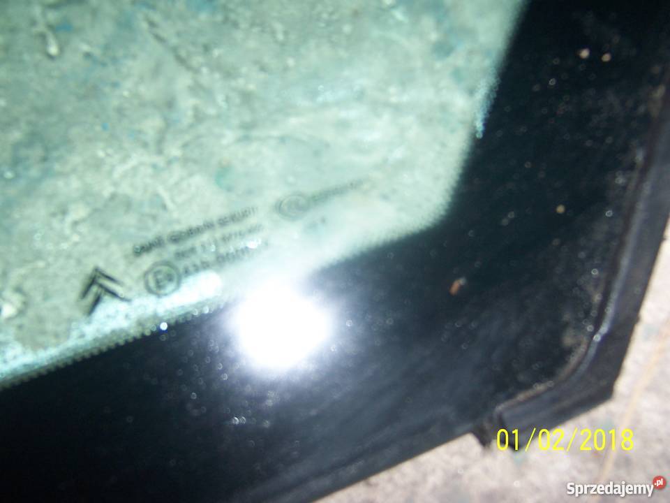 szyby boczne tyl pzod lewe prawe citroen c4 grad Wieluń