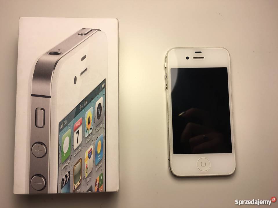 IPHONE 4S 16 GB BIAŁY stan Kamera video-rozmowy