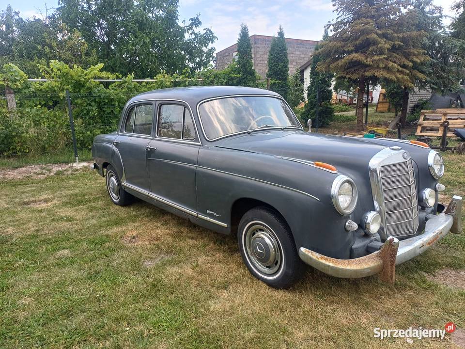 Mercedes w180 220s ponton duży Ostrów Wielkopolski
