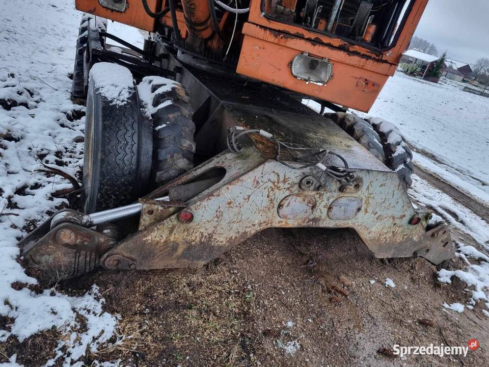 Koparka Nobas UB 642 z podporami Atlas Dodatkowy osprzęt Grodziszczany
