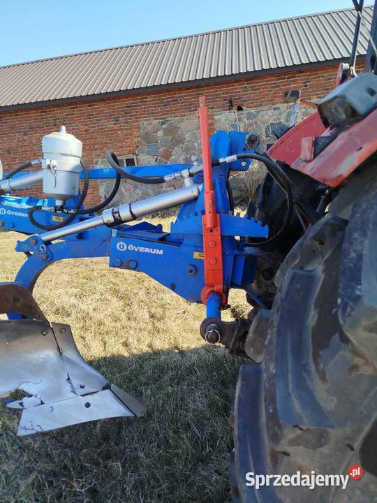 Pług Overum 4 skibowy zagonowy zabezpieczenie łódzkie
