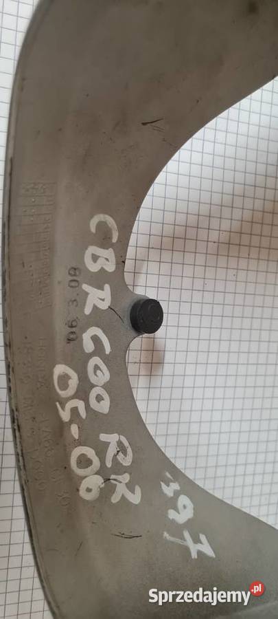 Honda CBR 600 PC37 plastik owiewka tył mocowanie Warszawa