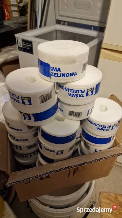 Taśma flizelinowa 5 25mb 29sztuk Pozostałe podlaskie