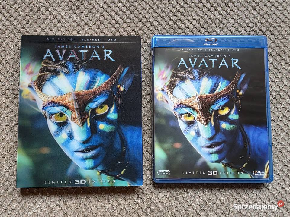 bluray 3D bluray DVD AVATAR limited edition