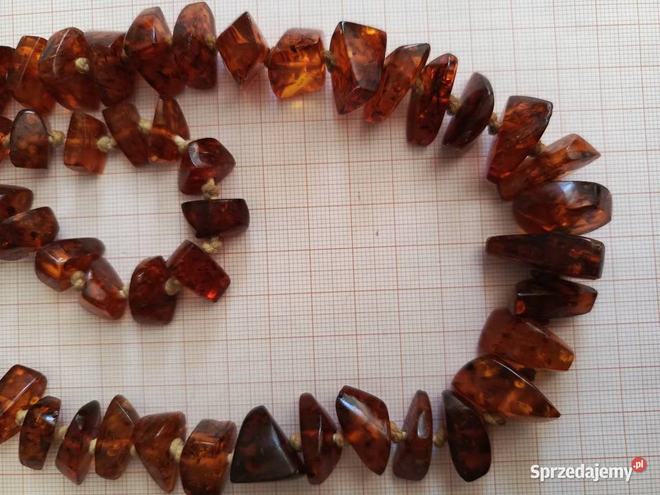 Naszyjnik Bursztyn Koniakowy Białystok