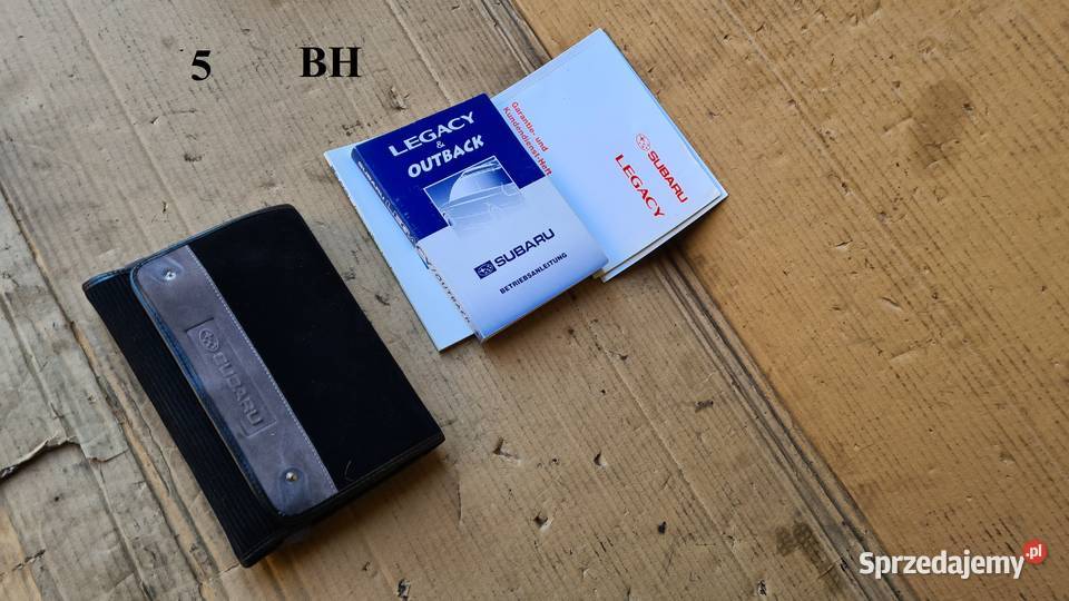 Subaru Forester SH Outback BR Legacy BH etui Pozostałe Legnica