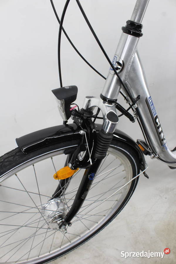 ALU rower damski CITY BIKE 7 biegów w piaście