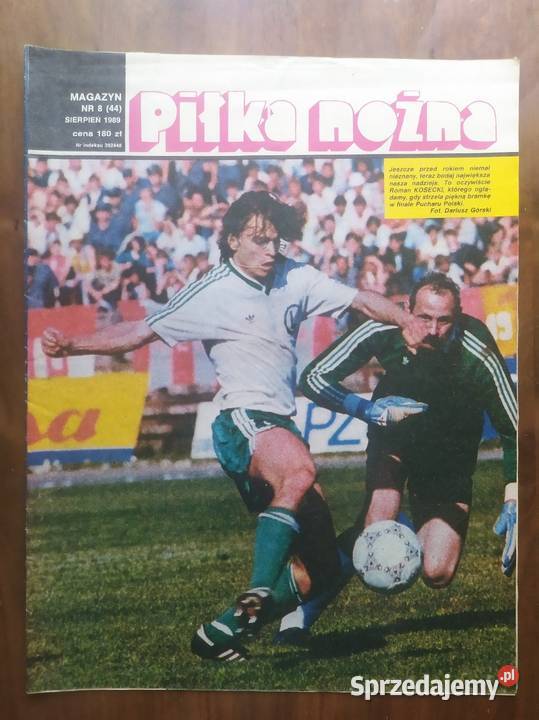 Piłka Nożna Magazyn rocznik 1989 kompletny łódzkie