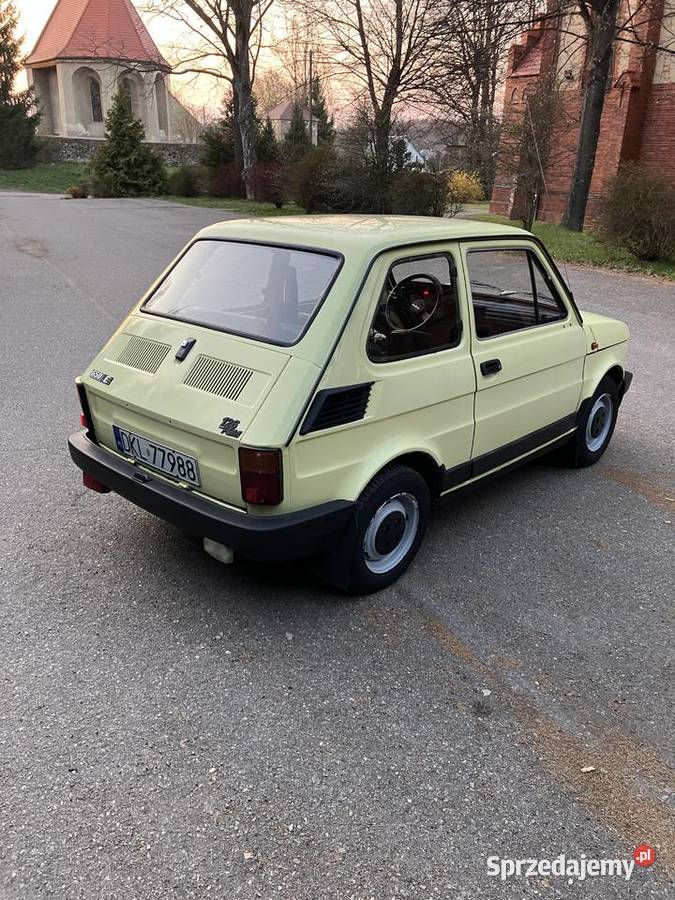 Fiat 126p oryginalny 39 bezwypadkowy 1990 126 dolnośląskie Kłodzko