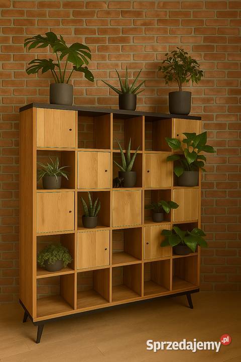 Regał Dębowy LOFT 100 Lite Drewno Dębowe małopolskie