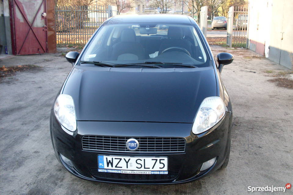 Sprzedam Fiata Grande Punto 2007 8V 77 salon centralny zamek Żyrardów
