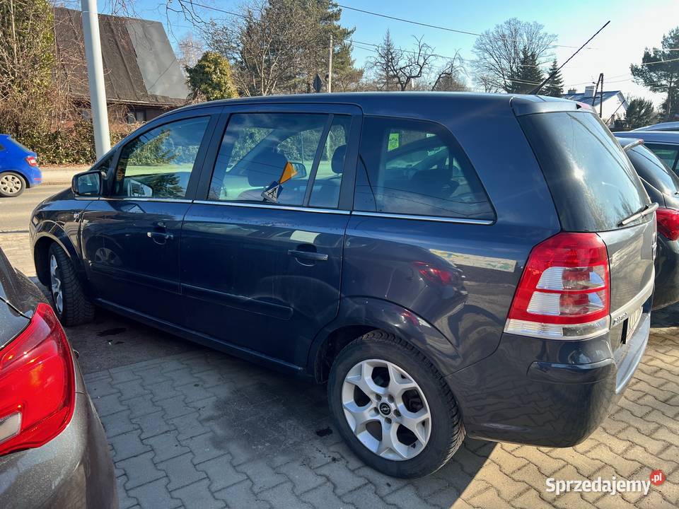 Opel Zafira B 18 Gaz 7osobowy zarejestrowany Łódź