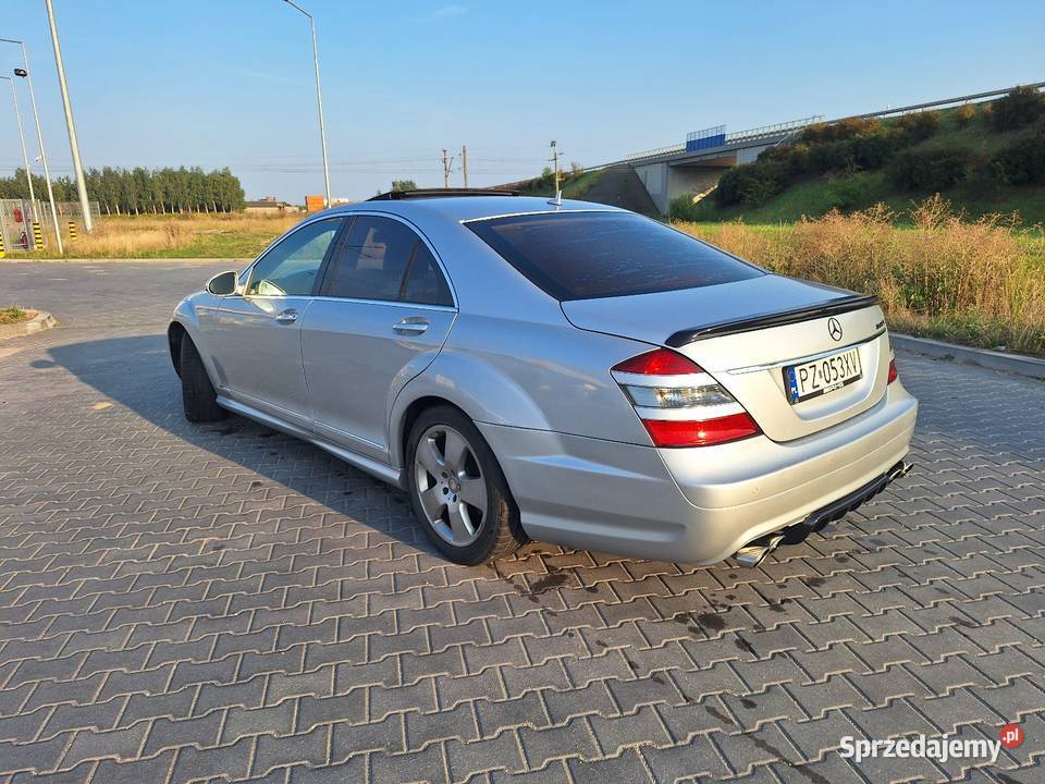 Mercedes SKlasa W221 35 V6 272 Benzyna AMG Vinie wielkopolskie Kostrzyn