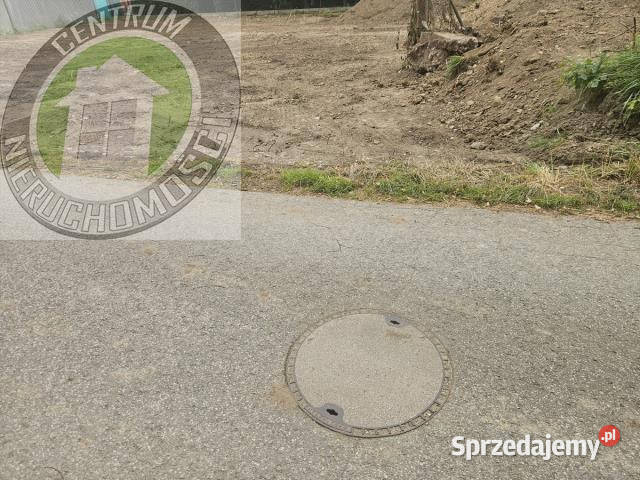 Grunt 1200m2 Nowy Sącz 30m