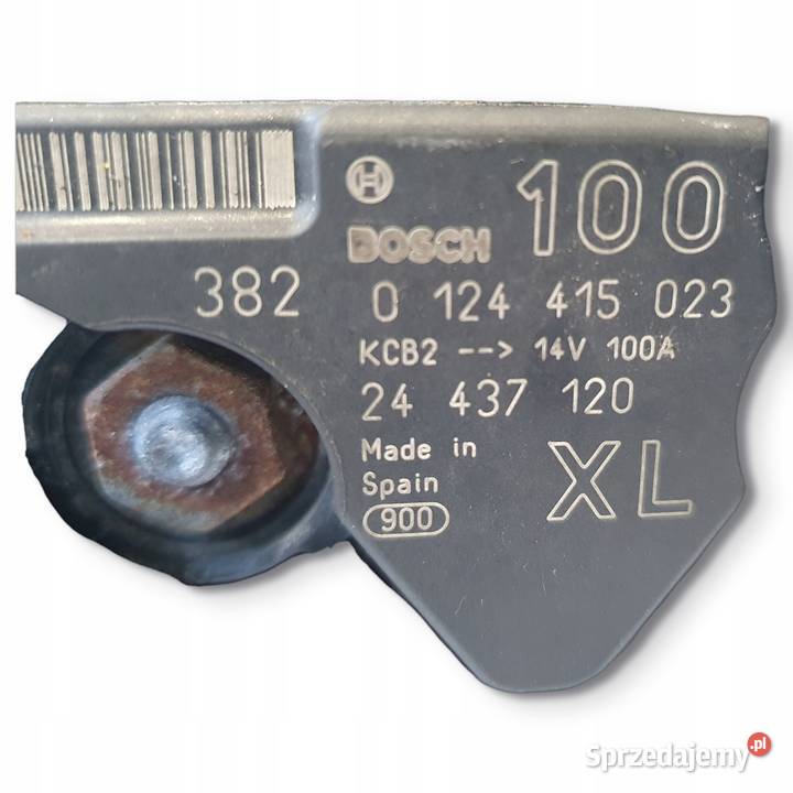 ALTERNATOR Opel Corsa C 12 16V 0124415023 lubelskie