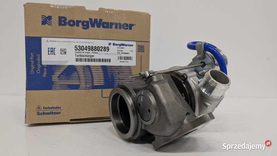 Turbosprężarka BorgWarner KKK 53049700251 Siedlce sprzedam